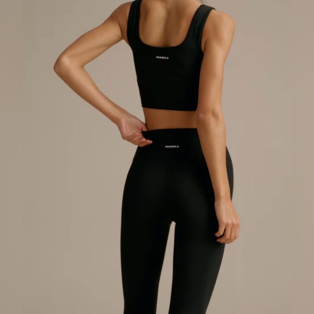 Adanola 7/8 Black Leggings – Size Large NWOT